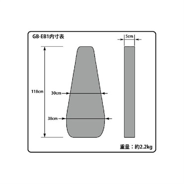 キョーリツ GB-EB1/GMB [ベース用ギグバッグ] 画像3
