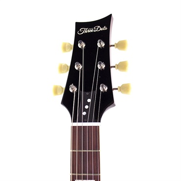 Three Dots Guitars LP Model Modified (Sapphire Blue Metallic) 画像3