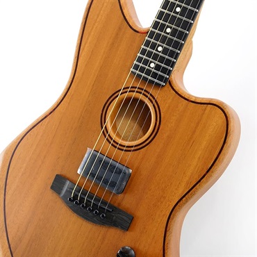 Fender Acoustics American Acoustasonic Jazzmaster All-Mahogany (Natural) 画像3