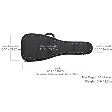 basiner ACME-EG Neo Black [エレキギター用ケース] 画像3
