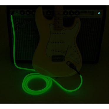 Fender USA PROFESSIONAL SERIES GLOW IN THE DARK CABLE 10feet (GREEN)(#0990810119) 画像2