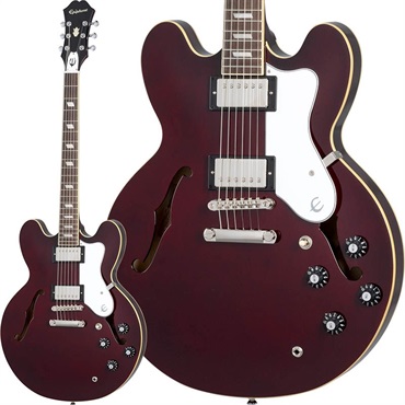 Epiphone Noel Gallagher Riviera (Dark Wine Red) 画像1