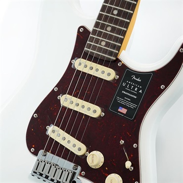 Fender USA American Ultra Stratocaster (Arctic Pearl/Rosewood)【旧価格品】 【The Spring Summer 2026 Campaign】 画像3