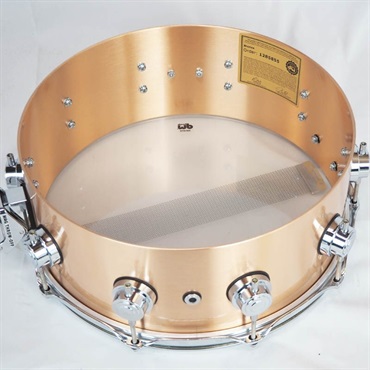 dw DW-BZB 1455SD/BRONZE/C [Collector's Metal Snare / 3mm Brushed Bronze 14 × 5.5] 画像10