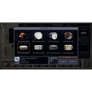 xlnaudio Drum Vault (Addictive Trigger 専用ドラム拡張キット)(代引不可)(オンライン納品) 画像1