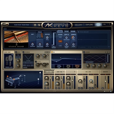 xlnaudio Addictive Keys Studio Grand (代引不可)(オンライン納品) 画像1
