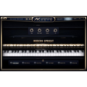 xlnaudio Addictive Keys Modern Upright (代引不可)(オンライン納品) 画像2