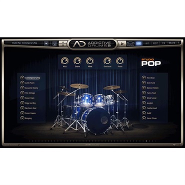 xlnaudio Addictive Drums 2 Studio Pop ADpak (代引不可)(オンライン納品) 画像1