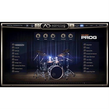 xlnaudio Addictive Drums 2 Studio Prog ADpak (代引不可)(オンライン納品) 画像1