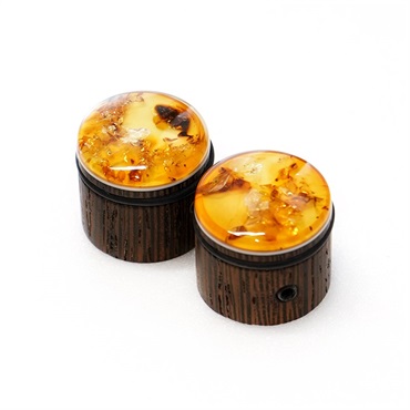 MAYONES Wooden knob - Amber 画像2