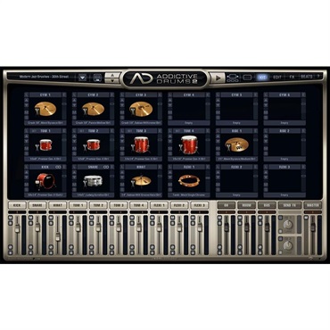 xlnaudio 【AD2タイムセール！】Addictive Drums 2 Modern Jazz Brushes ADpak (代引不可)(オンライン納品) 画像2