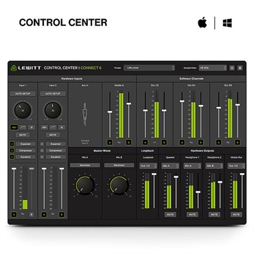 LEWITT CONNECT 6 (ルーイット)(オーディオインターフェイス)(レコーディング)(ストリーミング)(ポッドキャスト)(自動セットアップ)(ループバック)(スマホ対応) 画像4