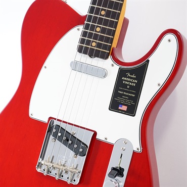 Fender USA American Vintage II 1963 Telecaster (Crimson Red Transparent/Rosewood) 【The Spring Summer 2026 Campaign】 画像3