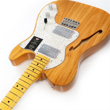 Fender USA American Vintage II 1972 Telecaster Thinline (Aged Natural/Maple) 【The Spring Summer 2026 Campaign】 画像5