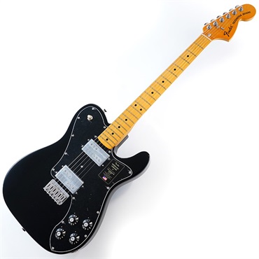 Fender USA American Vintage II 1975 Telecaster Deluxe (Black/Maple) 【The Spring Summer 2026 Campaign】 画像1