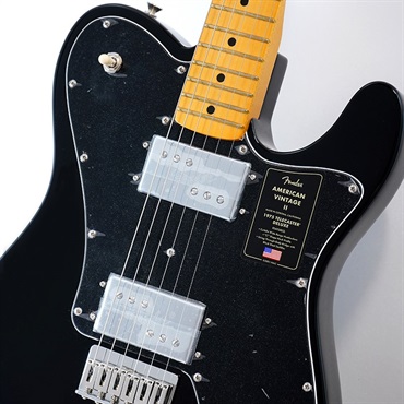 Fender USA American Vintage II 1975 Telecaster Deluxe (Black/Maple) 【The Spring Summer 2026 Campaign】 画像3