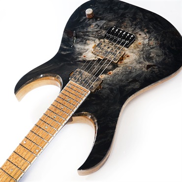 MAYONES 40th Anniversary Buckeye Burl Series Duvell Elite 6 (Trans Natural Fade Black Burst Out/Gloss) [Mayones 40th Anniversary Model] 画像5