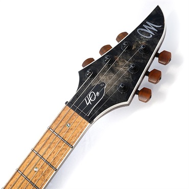 MAYONES 40th Anniversary Buckeye Burl Series Duvell Elite 6 (Trans Natural Fade Black Burst Out/Gloss) [Mayones 40th Anniversary Model] 画像8