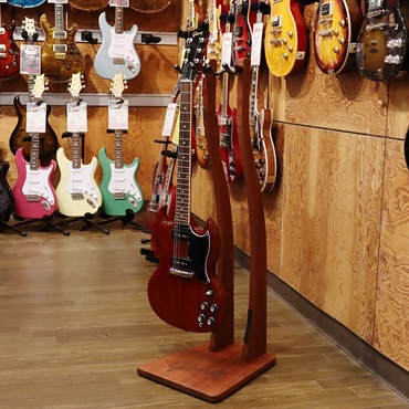 Gibson Handcrafted Wooden Doubleneck Guitar Stand Mahogany [ASTD-DBL-MG] 画像4