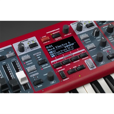 Nord（CLAVIA） Nord Electro 6 HP73+専用ソフトケースセット ノードエレクトロ 73鍵 ハンマーアクション・ポータブル鍵盤　※配送事項要ご確認 画像4