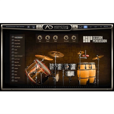 xlnaudio 【AD2タイムセール！】ADpak Session Percussion (代引不可)(オンライン納品) 画像1