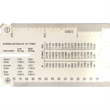 D’Addario PW-SHG-01 [STRING HEIGHT GAUGE]（Silver） 画像1