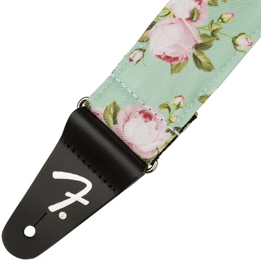 Fender USA 【夏のボーナスセール】 Floral Strap (Surf Green) [#0990638049] 画像1