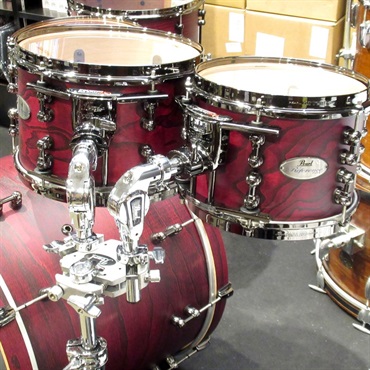 Pearl Reference PURE 5pc Drum Kit / Scarlet Ash w/Black Nickel Parts & Red Logo Front Head 【Drum Station Limited Color】 画像1