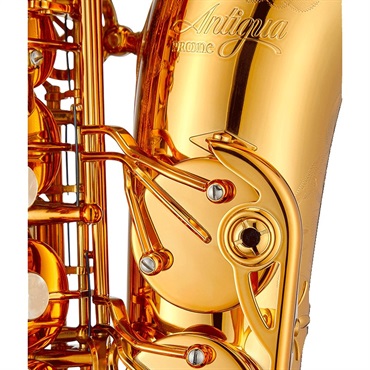 Antigua アルトサックス アンティグア PRO ONE プロワン ゴールドラッカーフィニッシュ AS6200 【調整&セットアップ後出荷】【5年間キーバランス調整無料】 画像5