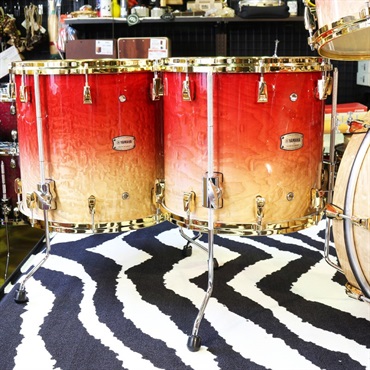 YAMAHA PHX 6pc Drum kit - Garnet Fade Finish [20BD，16FT，14FT，12TT，10TT，8TT]【値下げしました！】 画像8