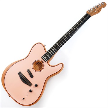 Fender Acoustics FSR American Acoustasonic Telecaster (Shell Pink/Ebony Fingerboard) 画像1