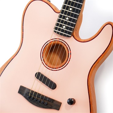 Fender Acoustics FSR American Acoustasonic Telecaster (Shell Pink/Ebony Fingerboard) 画像3