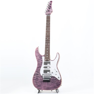 SCHECTER SD-2-24-AL (See-Thru Purple/Rosewood) 画像1