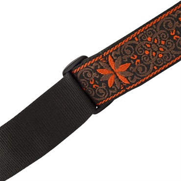Fender USA 【夏先取り大特価セール】Pasadena Woven Strap (Orange Wallflower) [#0990638028] 画像2