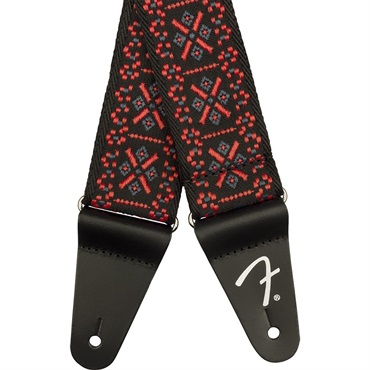 Fender USA 【夏のボーナスセール】 Pasadena Woven Strap (Lattice Red) [#0990638034] 画像1