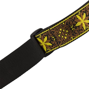 Fender USA 【夏先取り大特価セール】Pasadena Woven Strap (Yellow Wallflower) [#0990638037] 画像2