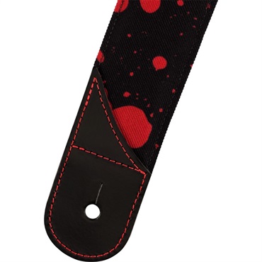 Jackson JACKSON(R) SPLATTER STRAP (BLACK AND RED) 画像1