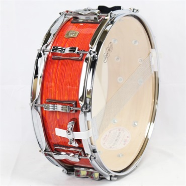 Ludwig Classic Maple Snare Drum 14×5 - Mod Orange [LS401XX51] 画像3