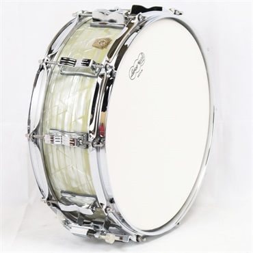 Ludwig Classic Maple Snare Drum 14×5 - Olive Pearl [LS401XX87] 画像2