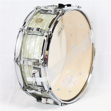 Ludwig Classic Maple Snare Drum 14×5 - Olive Pearl [LS401XX87] 画像3