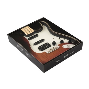 Fender USA Pre-Wired Strat Pickguard， Shawbucker Bridge/Gen 4 Noiseless Neck/Middle HSS (Parchment) [#0992347509] 画像2