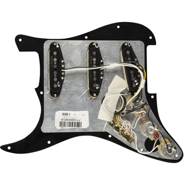 Fender USA Pre-Wired Strat Pickguard， Vintage Noiseless SSS (Black) [#0992344506] 画像1