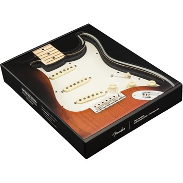 Fender USA Pre-Wired Strat Pickguard， Custom Shop Fat 50's SSS (Parchment) [#0992340509] 画像2