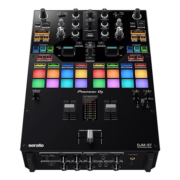 Pioneer DJ DJM-S7 + コントロールヴァイナルSET【Serato DJ Pro / rekordbox 無償ダウンロード版対応DJミキサー】(パイオニアディージェー) 画像2