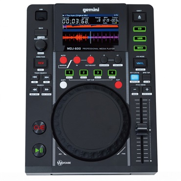 gemini MDJ-600 【USB/CDプレイヤー】※rekordboxのUSBメモリースティックには非対応 画像4