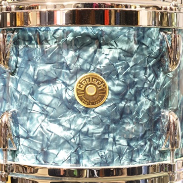 GRETSCH USA Custom 3pc Drum Kit - TURQUOISE PEARL [BD18、TT12、FT14] 【店頭入荷！】 画像5