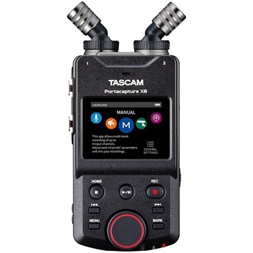 TASCAM Portacapture X6(国内正規品)(タスカム)(ポータブルレコーダー)(32bit float録音対応6トラック) 画像1