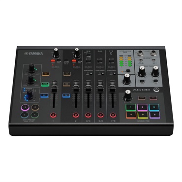 YAMAHA AG08 B(ブラック)(ヤマハ)(USBミキサー)(配信用インターフェース) 画像3