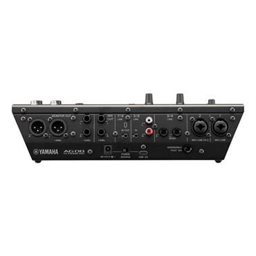 YAMAHA AG08 B(ブラック)(ヤマハ)(USBミキサー)(配信用インターフェース) 画像5
