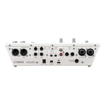 YAMAHA AG08 W(ホワイト)(ヤマハ)(USBミキサー)(配信用インターフェース) 画像5